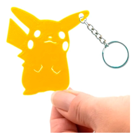 Llaveros Pikachu X10 Pokémon Cumple Temático Fiestas 