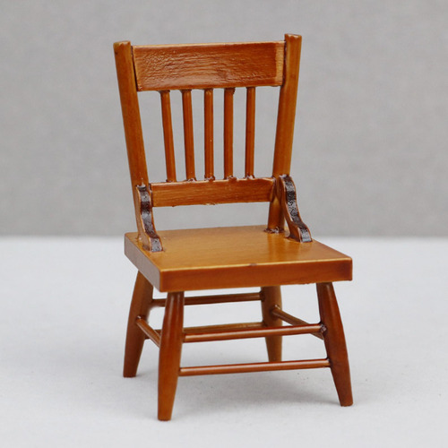 2 Silla De Casa De Muñecas A Escala 1/12, Madera Para