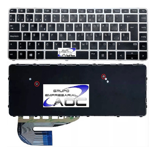 Teclado Para Hp Elitebook Nsk-cy2bv Sx163126a 6037b0113401