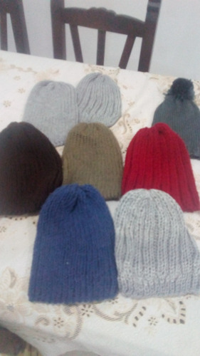 Gorros Tejidos Muy Buena Calidad