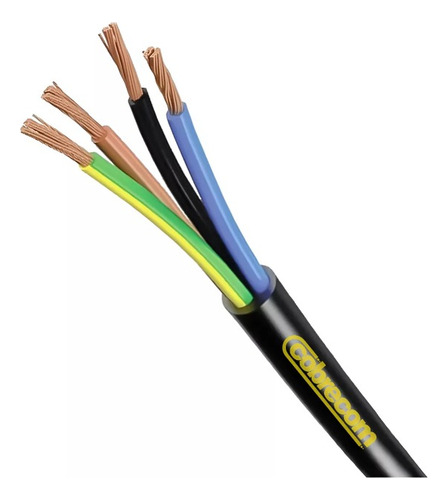Cabo Pp 4x1,5mm 500v 4 Vias Cobrecom 20 Metros