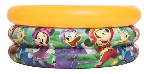 Piscina inflable redondo Bestway Disney's Mickey and the Roadster Racers 91018 38L multicolor