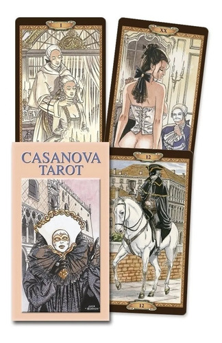 Imagen 1 de 5 de Casanova Tarot, Con Folleto Multilingue