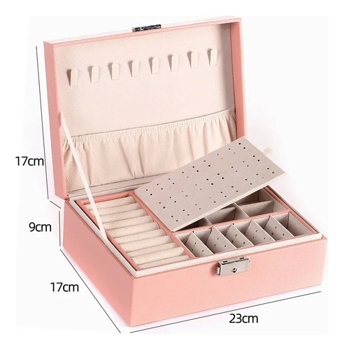 My Joyero De Cuero Doble Caja De Regalo Perfecta Con