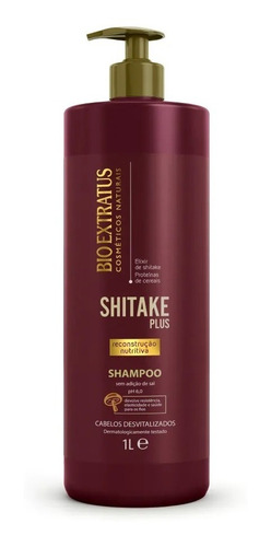Shampoo Shitake Plus 1l - Bio Extratus
