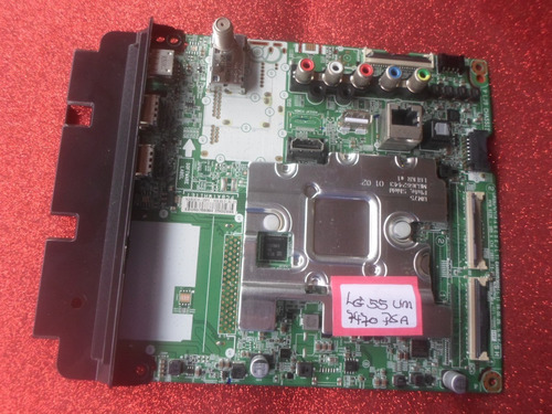 Placa Principal Tv E Smart LG 55 Um 7470 Psa Eax68253605( 1,