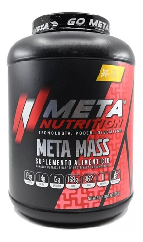 Proteina Meta Nutrition Meta Mass 2.72 Kg