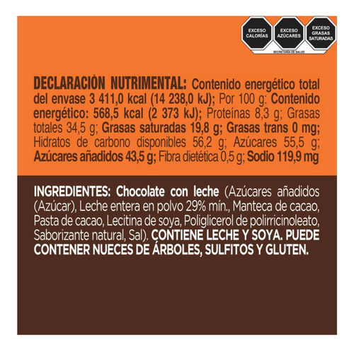 Conejos De Chocolate Turín 600g Envío Gratis