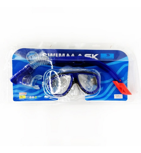 Set Snorkel Adulto Careta Gafas Piscina Buceo 70605l-2