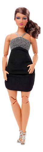 Muñeca Barbie Looks (brunette Wavy Hair, Curvy Body Type)