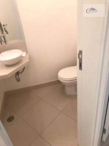 Apartamento Com 3 Dormitórios, Sendo 1 Suíte, À Venda, 110 M² Por R$ 850.000 - Jardim - Santo André/sp - Ap3494