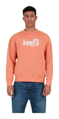 Levis Poleron Relaxed Graphic Hombre Levis Coral