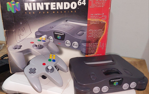 Consola Nintendo 64  Con Caja Original Y De Uso
