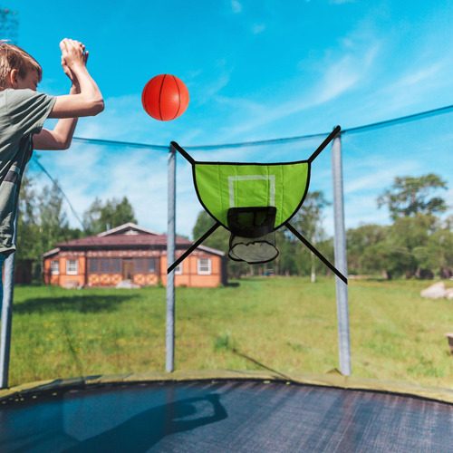 Mini Aro De Baloncesto Para Trampolín, Con 1 Uds Bolas