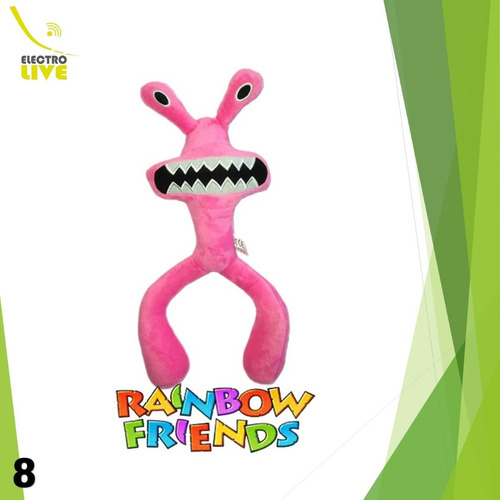 Imagen 5 de 6 de Peluches Rainbow Friends Purple Blue Yellow Red Pink Green .