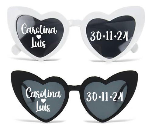 Par De Lentes Personalizados Para Eventos