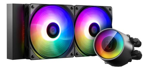 Enfriamiento Líquido Gamer Rgb Deepcool Castle 240mm Sellado