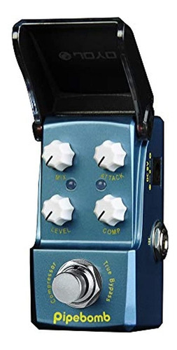 Joyo Pipebomb Compressor Mini Pedal Para Efectos De Guitarra