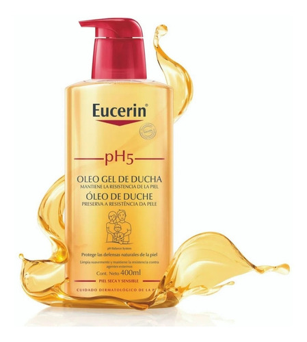 Ph5 Aceite De Ducha - Eucerin 400 Ml