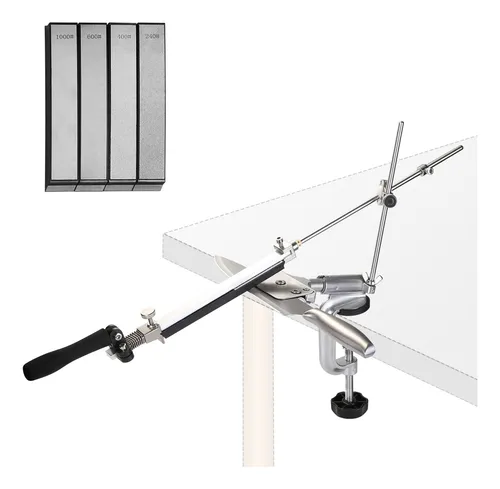 Afilador De Cuchillos Pro Rx-008, Diseno De Giro De 360°, Af