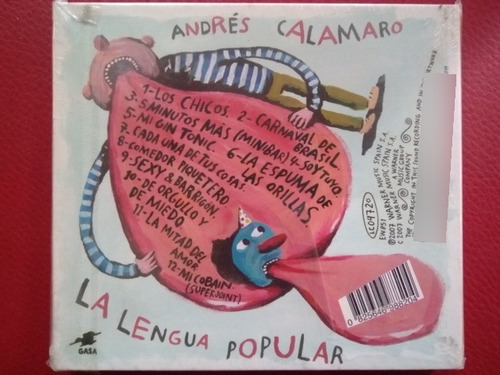 Cd Andres Calamaro La Lengua Popular 1a Edición España Tz022 | Meses sin  intereses