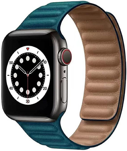 Correas Magnética Cuerina Para Apple Watch Todas Las Series