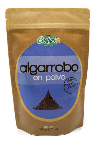 Imagen 1 de 2 de Algarrobo Orgánico Super Foods Enature 190 G