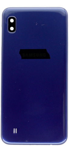 Tapa De Plastico Compatible Con Samsung A10 Azul / Sm-a105
