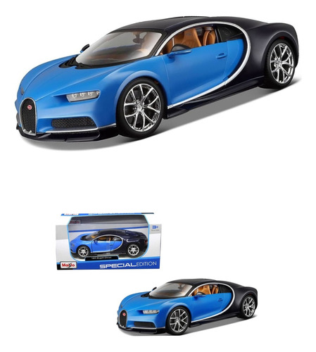 Auto Bugatti Chiron Original A Escala 