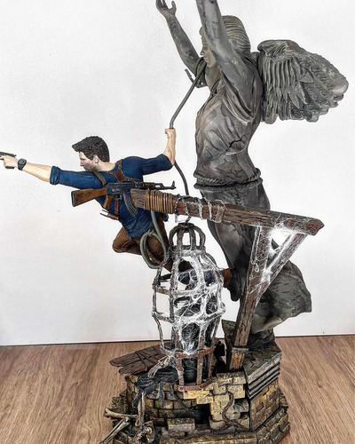 Nathan Drake Uncharted 4 50cm 1/8 Action Figure 3d