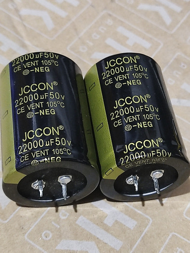 Capacitor Electrolitico Jccon 22000uf 50v ,alto Desempeño