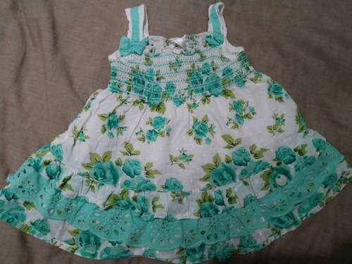 Vestido Talle 6 Meses. Hermoso. Excelente Estado