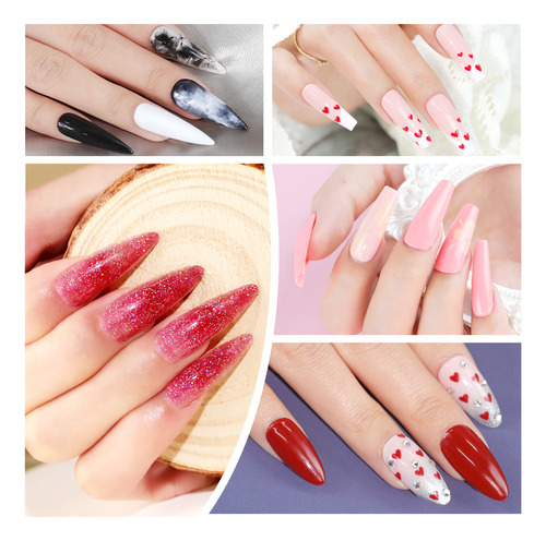 Esmalte De Uñas En Gel De 30 Unidades/6 Colores Con Lámpara