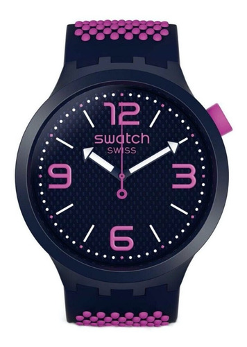Reloj Swatch Hombre Big Bold Silicona Sumergible 3 Atm