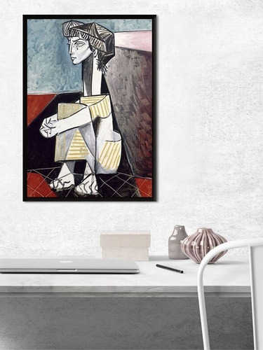  Cuadros-picasso Cara23-moderno,decorativo,95x60cm-16k Resol