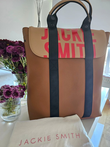 Mochila Jackie Smith Marrón Liso
