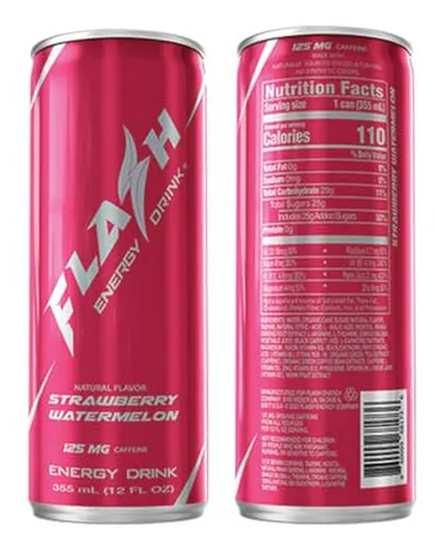 Bebida Energética Flash | Natural Y Potente | Ingredientes V