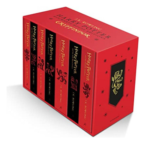 Book : Harry Potter Gryffindor House Edition Paperback Box.