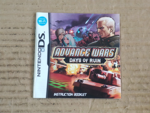Advance Wars Days Of Ruin Ds -- Original -- Nintendo Ds (Usado)