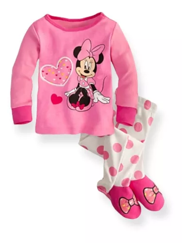 Pijama Bebé Disney Minnie 2 Piezas Y 12/18 Meses