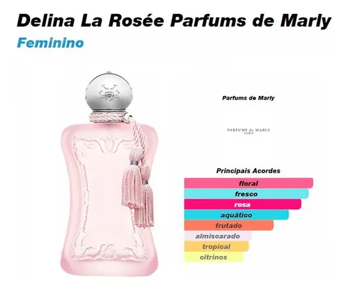 Delina La Rosée Parfums De Marly Feminino Eau De Parfum 75ml