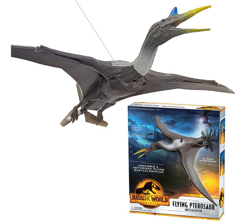 Dinosaurio Para Armar Volador Stem Quetzalcoatlus Regalo