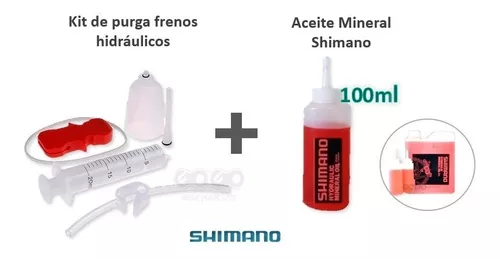 Kit Purgado Frenos Hidráulicos 100ml Aceite Mineral Shimano