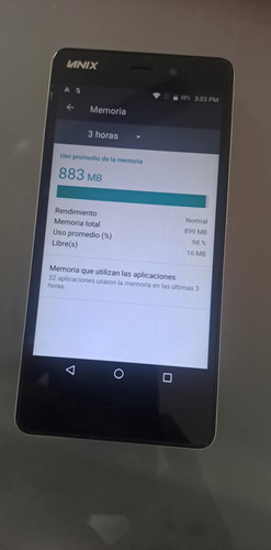 Lanix Ilium L610 1g Ram 16gb Libre Blanco (Usado)