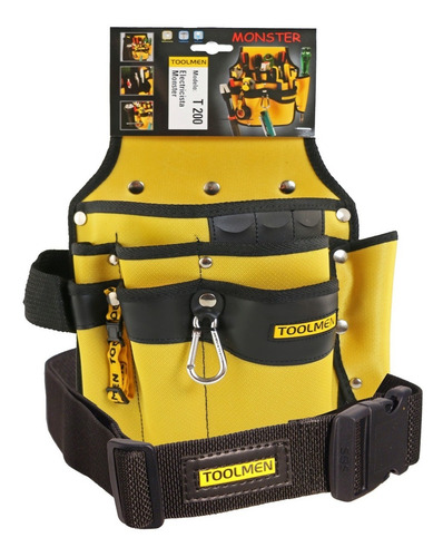 Imagen 5 de 8 de Cinto Porta Herramientas Toolmen T200 Mas T35 Reforzados