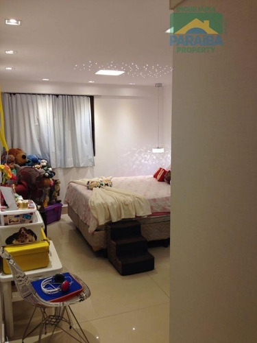 Imagem 6 de 15 de Apartamento Luxo À Venda - Altiplano - João Pessoa - Pb - Ap1233