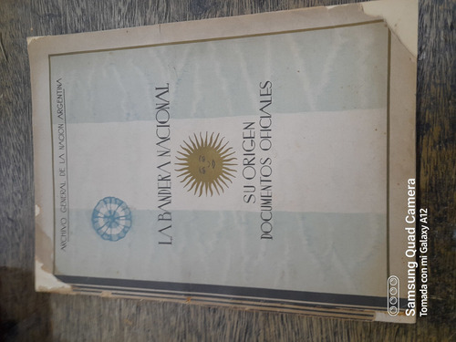 La Bandera Nacional Su Origen Documentos Oficiales 