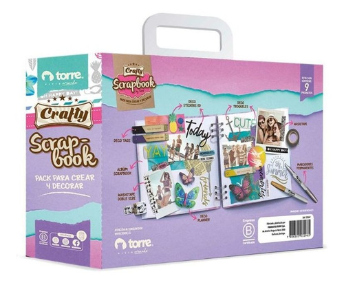 Box Scrapbook Crafty 1 Caja Torre