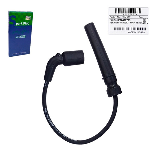 Imagen 7 de 9 de Cables Bujias Aveo 2008 2009 2010 Clasico Original