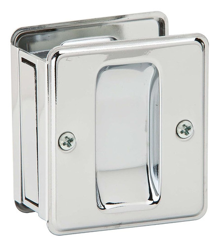 Ives By Schlage 990b26 Tirador De Puerta Corredera, Cromo Br